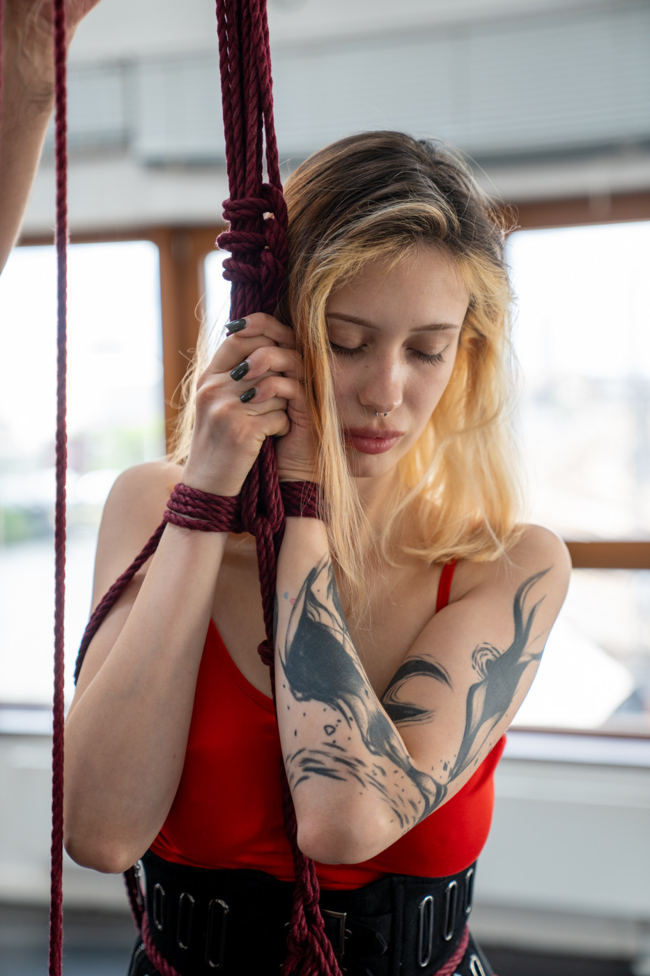 Elad Itzkin Photography - Aether Olivier & Aleksandra Kokhanovska Shibari - Berlin - ELD05592.jpg — Elad Itzkin