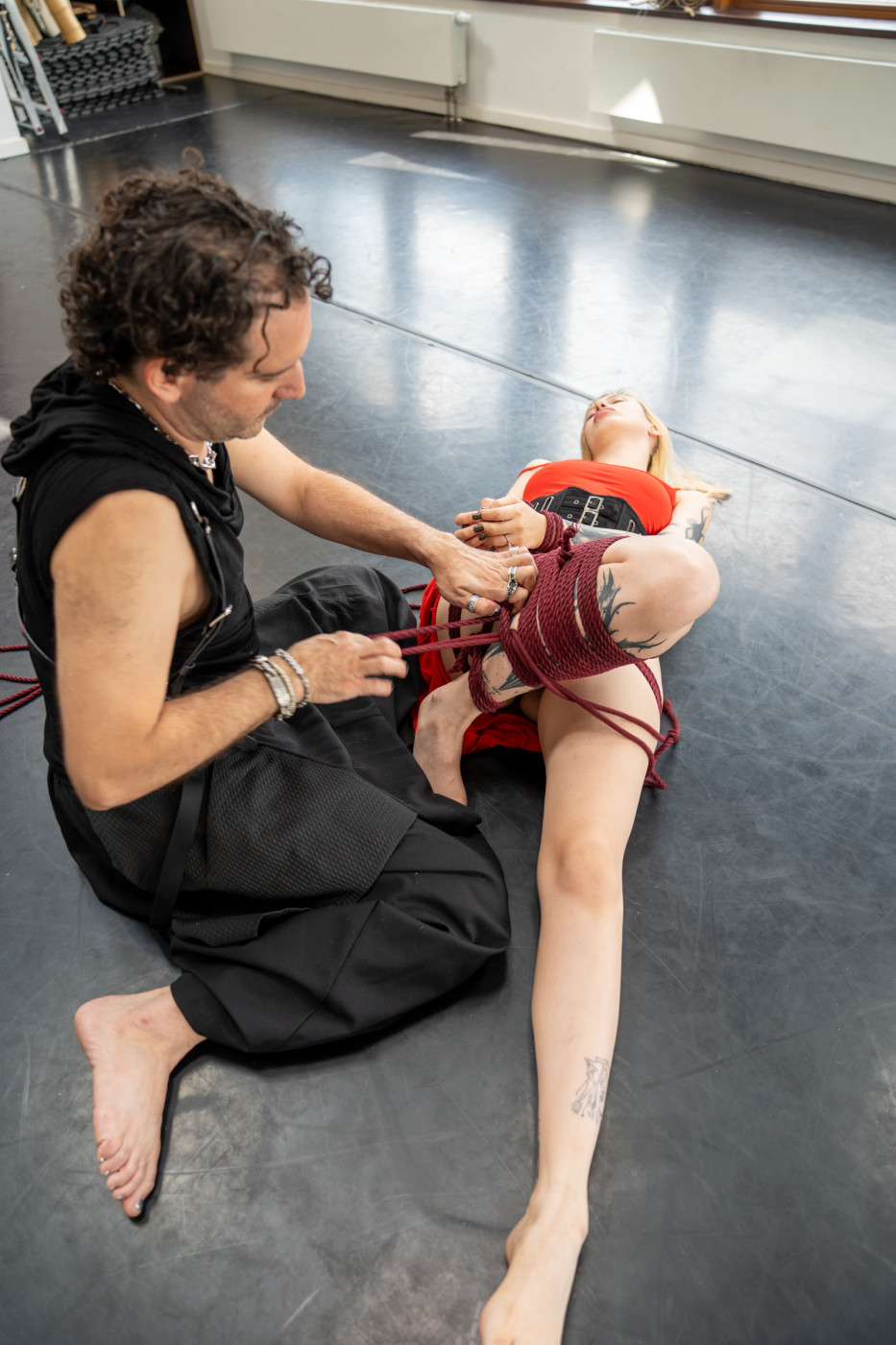 Elad Itzkin Photography - Aether Olivier & Aleksandra Kokhanovska Shibari - Berlin - ELD05490.jpg — Elad Itzkin